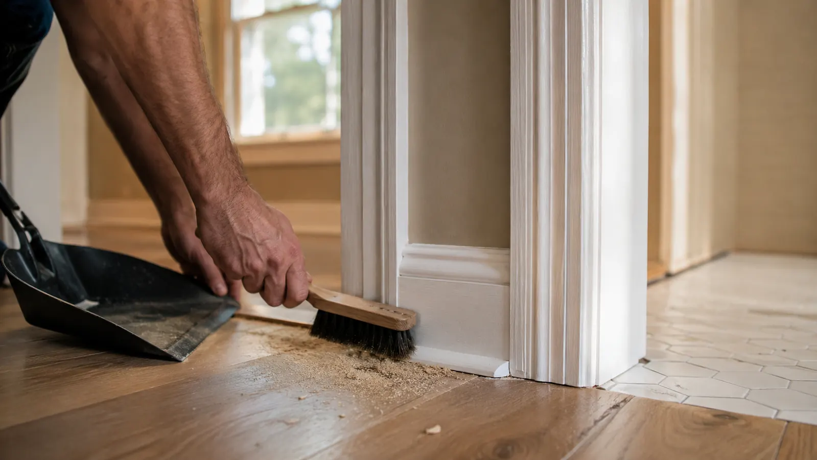 A Rental-Ready Trim Job Without a Single Pop of Baseboard