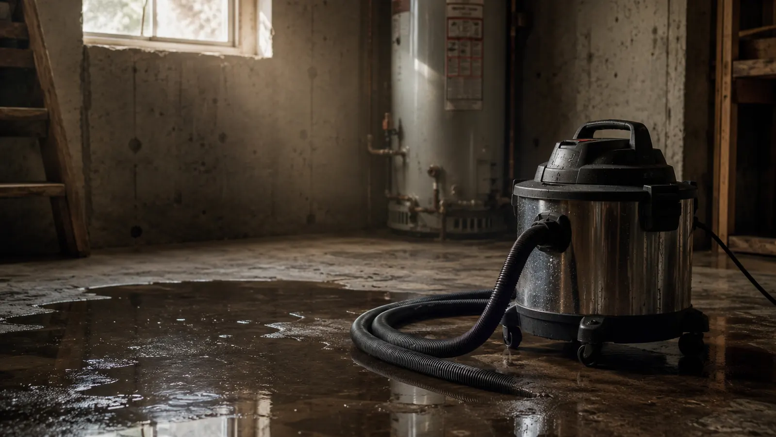 When the Water Heater Let Go, a Shop Vac Saved the Floor